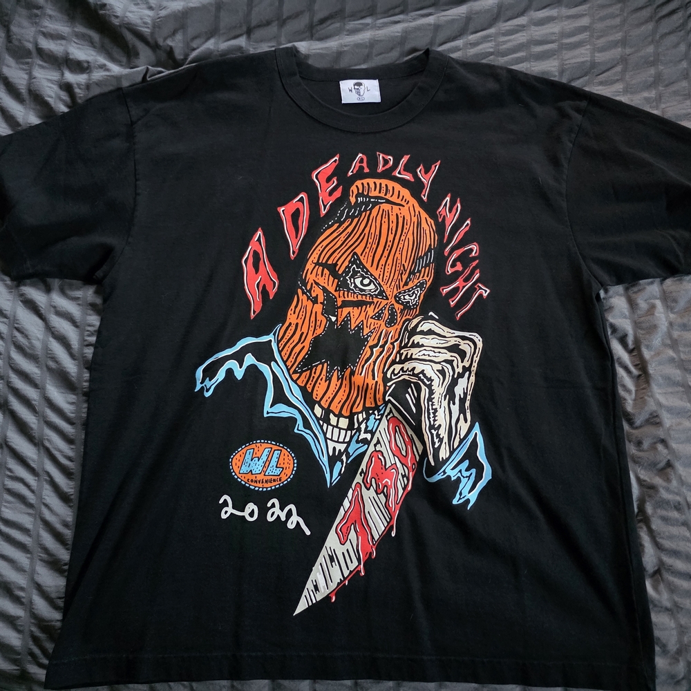 A Deadly Night Black Graphic Tee